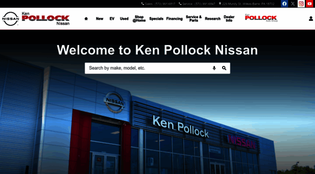 kenpollocknissan.com