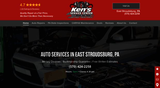 kensautoservicecenter.net