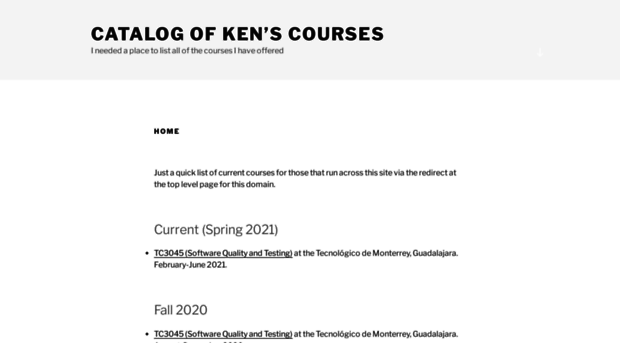 kenscourses.com