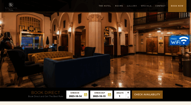 kensingtonparkhotel.com