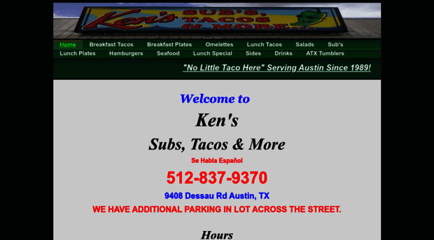 kenstacos.com