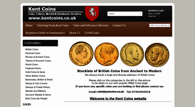 kentcoins.co.uk