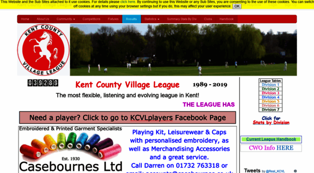 kentcountyvillage.play-cricket.com
