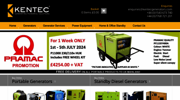 kentecgenerators.com