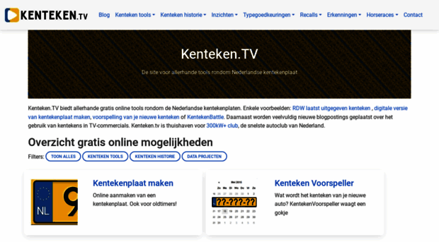 kenteken.tv