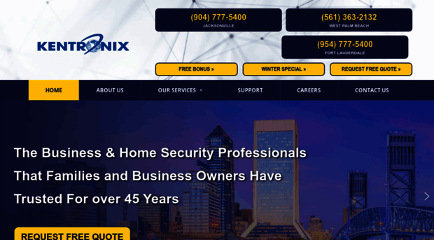 kentronixsecurity.com