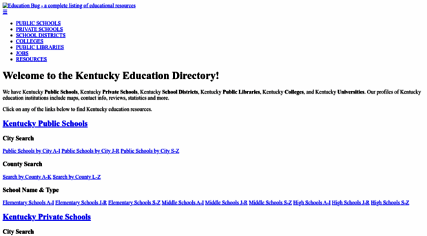 kentucky.educationbug.org