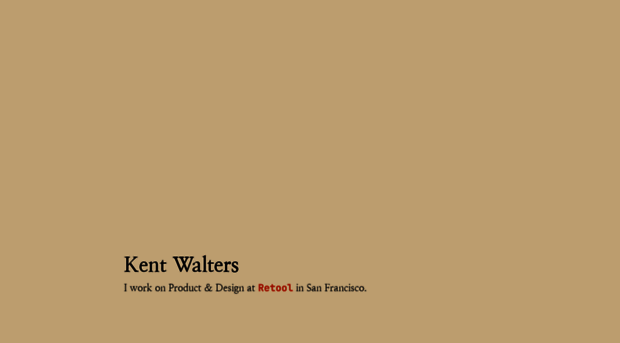 kentwalters.com