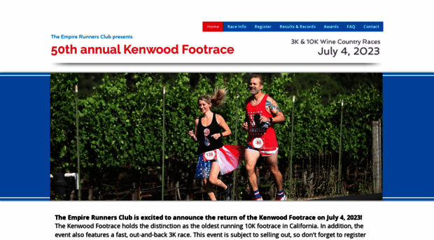 kenwoodfootrace.com