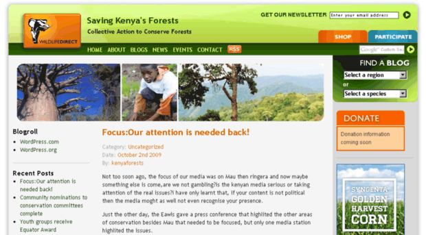 kenyaforests.wildlifedirect.org