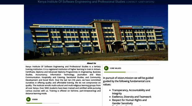 kenyainstituteofsoftwareengineering.com