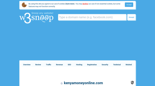 kenyamoneyonline.com.w3snoop.com