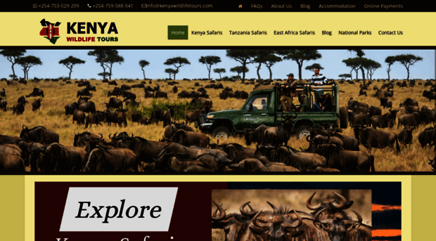 kenyawildlifetours.com