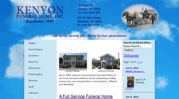 kenyonfuneralhome.com