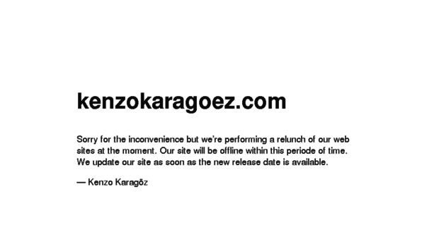 kenzokaragoez.com