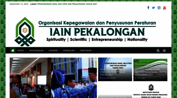 kepegawaian.iainpekalongan.ac.id