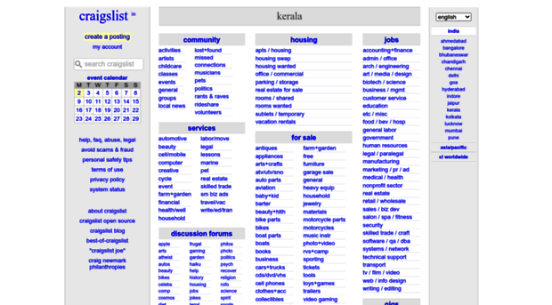 kerala.craigslist.org