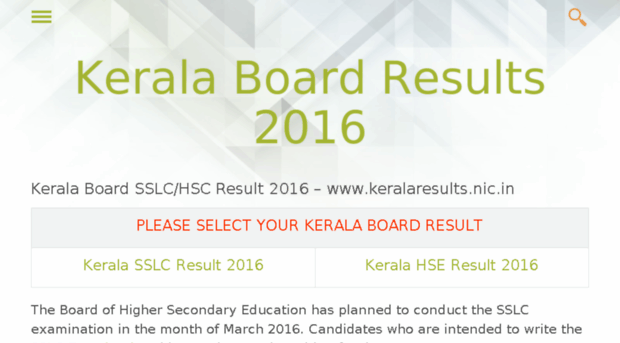 kerala.results-co.in