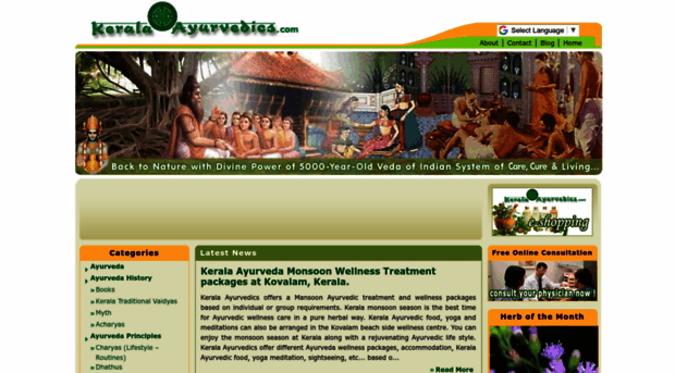 keralaayurvedics.com