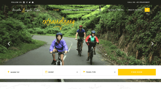 keralabicycletrips.com