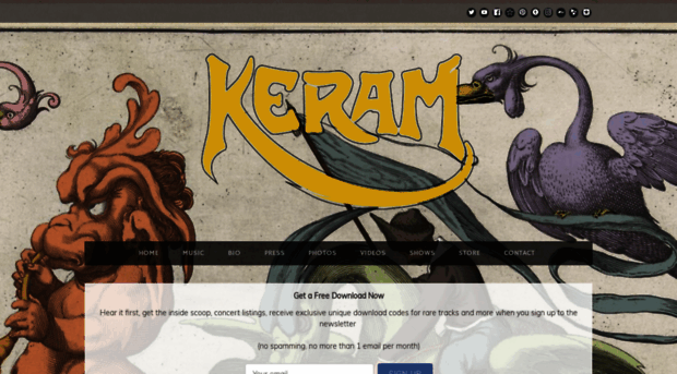 keram.bandzoogle.com