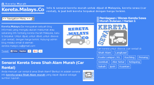 kereta.malays.co