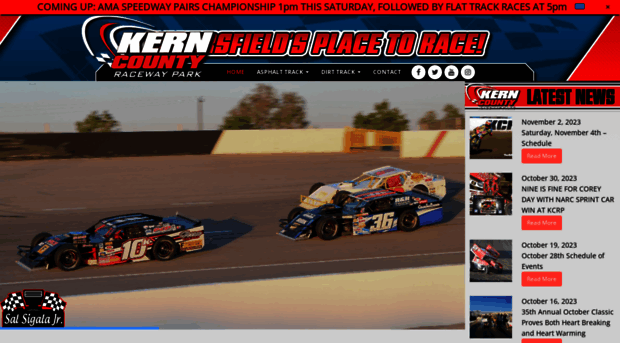 kernraceway.com