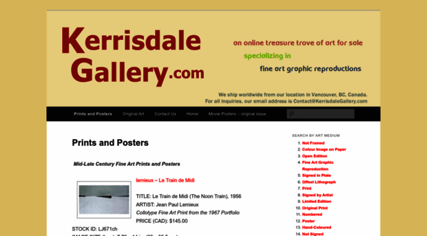 kerrisdalegallery.com