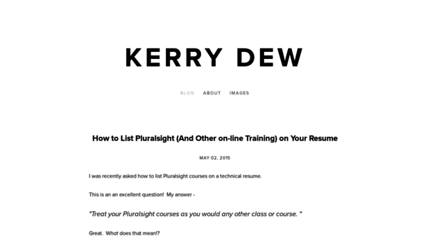 kerrydew.com