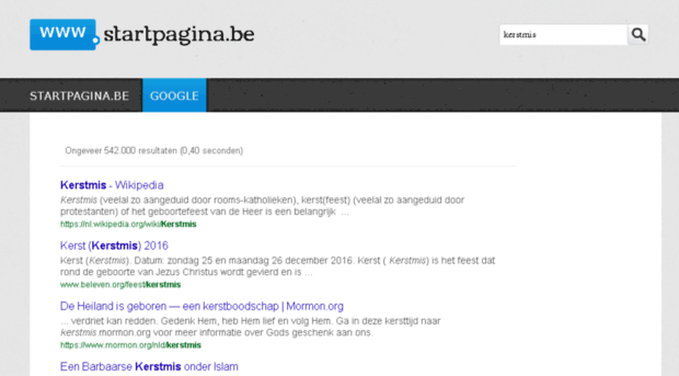 kerstmis.startpagina.be