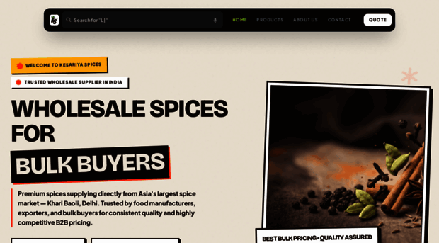 kesariyaspices.com