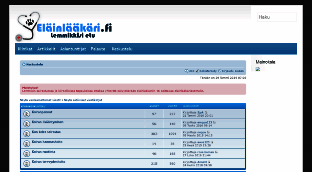 keskustelu.elainlaakari.fi