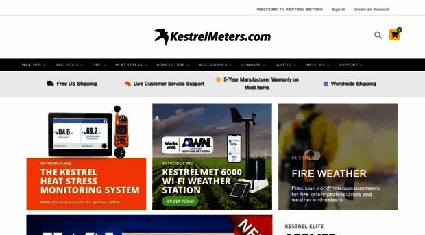 kestrelmeters.com