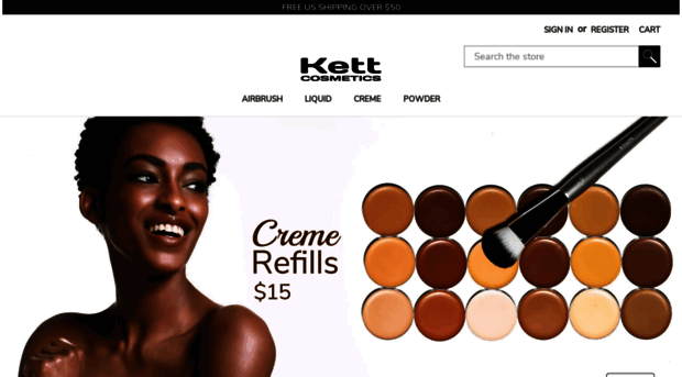 kettcosmetics.com