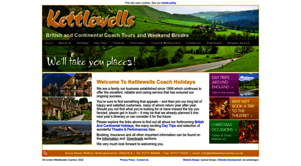 kettlewellscoaches.co.uk