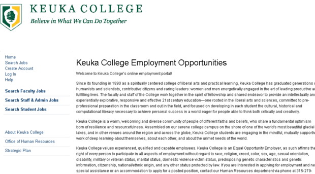 keuka.peopleadmin.com