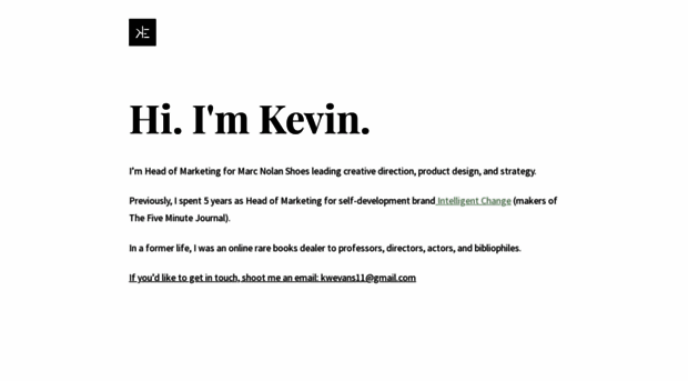 kevevans.com