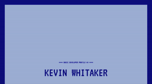 kevin-whitaker.net