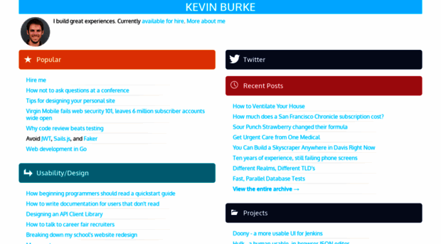 kevin.burke.dev