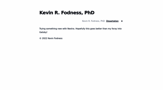 kevinfodness.com