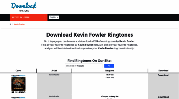 kevinfowler.download-ringtone.com