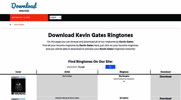 kevingates.download-ringtone.com