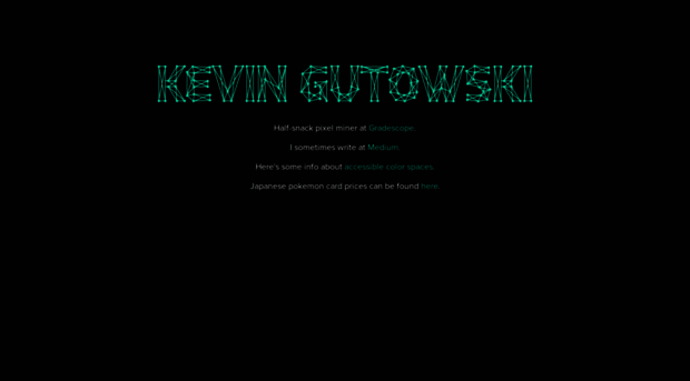 kevingutowski.github.io