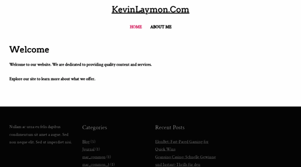 kevinlaymon.com