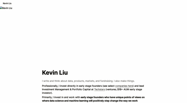 kevinliu.co