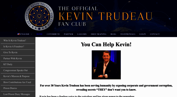 kevintrudeaufanclub.com