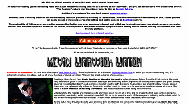 kevinwarwick.org.uk