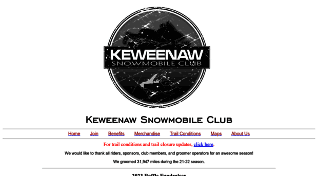 keweenawsnowmobileclub.com