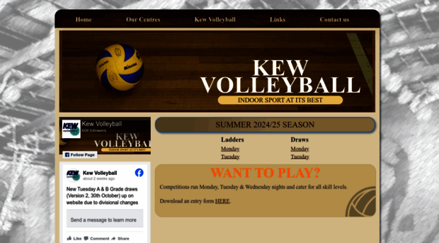 kewvolleyball.com