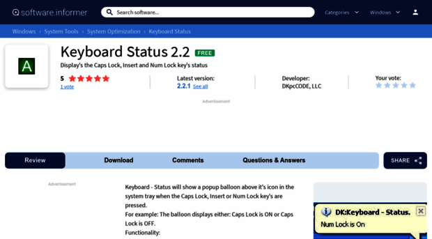 keyboard-status.software.informer.com